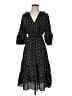 Max Studio Paisley Black Casual Dress Size S - photo 1