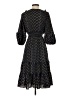 Max Studio Paisley Black Casual Dress Size S - photo 2