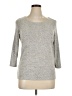 Cathy Daniels Gray 3/4 Sleeve Top Size XL (estimated) - photo 1