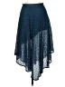 Tibi Polka Dots Blue Casual Skirt Size 6 - photo 2