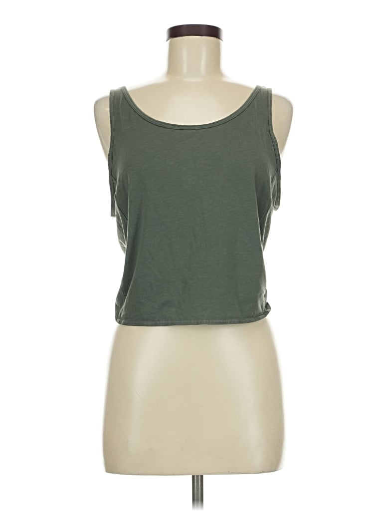 Pre-owned Lululemon Athletica Active Tank Top In Green