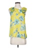 Zara Basic Yellow Sleeveless Blouse Size S - photo 1
