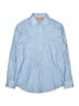 Tallia Solid Blue Long Sleeve Button-Down Shirt Size 16 - photo 1