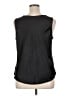 Gap 100% Polyester Black Sleeveless Top Size XL - photo 2