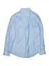 Tallia Solid Blue Long Sleeve Button-Down Shirt Size 16 - photo 2
