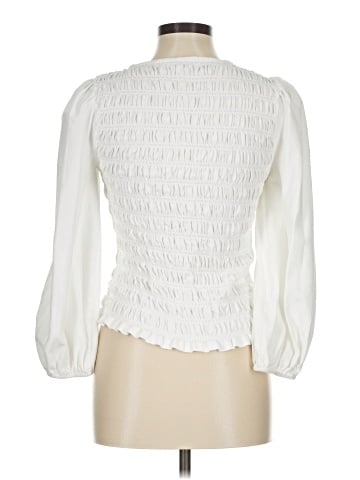 Ann Taylor LOFT 3/4 Sleeve T-Shirt (view 2)