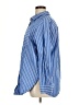 Future Collective Stripes Blue Long Sleeve Button-Down Shirt Size XL - photo 5