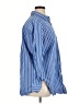 Future Collective Stripes Blue Long Sleeve Button-Down Shirt Size XL - photo 4