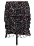 Free People Floral Black Casual Skirt Size M - photo 2