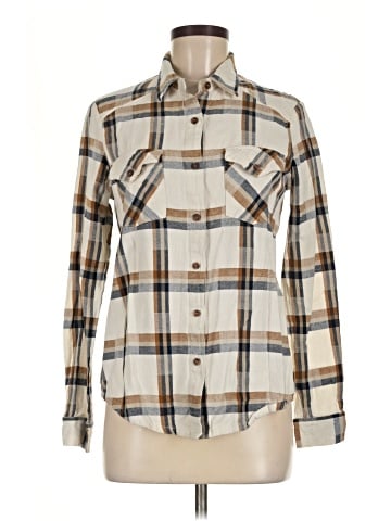 RVCA Long Sleeve Button-Down Shirt (view 1)