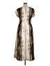Luxely 100% Polyester Tie-dye Brown Casual Dress Size 14 - photo 2