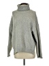 H&M Solid Gray Turtleneck Sweater Size S - photo 1