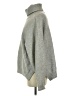 H&M Solid Gray Turtleneck Sweater Size S - photo 5