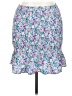 Vero Moda 100% Polyester Floral Blue Casual Skirt Size XL - photo 1