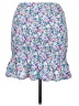 Vero Moda 100% Polyester Floral Blue Casual Skirt Size XL - photo 2