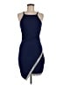 BCX Solid Blue Cocktail Dress Size M - photo 1