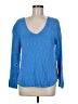 Hiho Blue Pullover Sweater Size M - photo 1