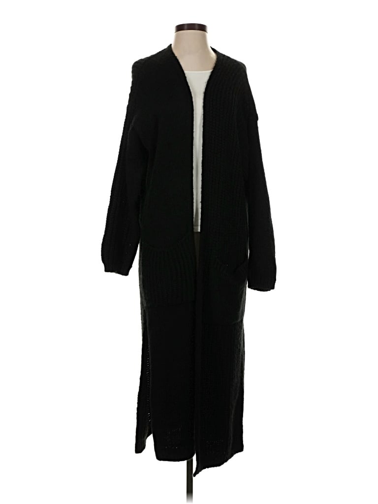 Pre-owned Topshop Cardigan Sweater In Black