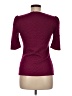 Deletta Burgundy 3/4 Sleeve Top Size M - photo 2
