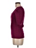 Deletta Burgundy 3/4 Sleeve Top Size M - photo 5