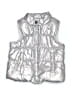 Buffalo by David Bitton 100% Polyester Metallic Silver Vest Size 2T - photo 1
