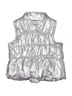 Buffalo by David Bitton 100% Polyester Metallic Silver Vest Size 2T - photo 2