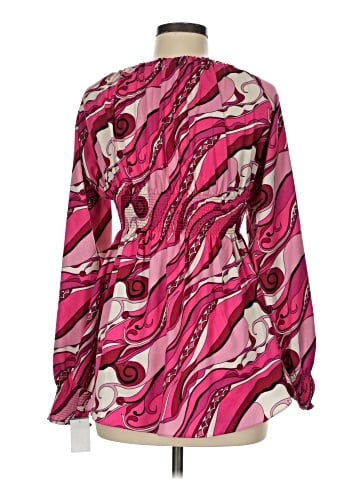 BCBGMAXAZRIA Long Sleeve Blouse (view 2)