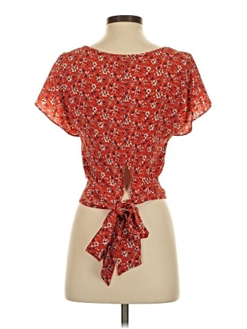 Iz Byer Short Sleeve Blouse (view 2)
