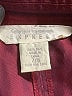 Express Burgundy Long Sleeve Button-Down Shirt Size 7 - photo 7