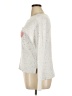 Love Scarlett Hearts Silver Pullover Sweater Size XL - photo 5