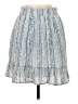 Threads 4 Thought 100% Cotton Paisley Blue Casual Skirt Size S - photo 1