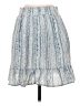 Threads 4 Thought 100% Cotton Paisley Blue Casual Skirt Size S - photo 2