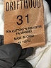 Driftwood Ivory Jeans Size 31 waist - photo 8