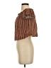 Rewind 100% Rayon Brown Sleeveless Blouse Size XS - photo 5