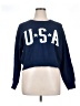 Serra Blue Pullover Sweater Size XL - photo 1