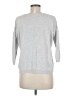 J.Jill Silver Pullover Sweater Size Med Petite - photo 2