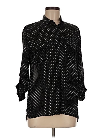Zara Basic Long Sleeve Blouse (view 1)