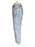 Princess Polly 100% Cotton Hearts Blue Jeans Size 8 - photo 5