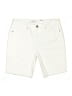 Seven7 Solid White Shorts Size 8 - photo 1
