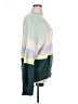 Universal Thread Color Block Green Pullover Sweater Size XL - photo 4