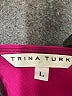 Trina Turk Solid Pink Long Sleeve Blouse Size L - photo 7