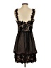 Jovani Floral Black Cocktail Dress Size 4 - photo 2