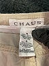 Chaus 100% Cotton Solid Tan Casual Pants Size XL - photo 4