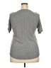 Jennifer Lopez Gray Short Sleeve Top Size XXL - photo 2