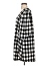 Mud Pie Checkered-gingham Black Casual Dress Size S - photo 5