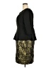 Roaman's 100% Polyester Black Cocktail Dress Size 16W - photo 5