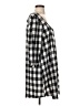 Mud Pie Checkered-gingham Black Casual Dress Size S - photo 4