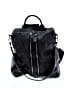 Unbranded 100% Leather Black Backpack One size - photo 1
