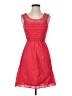 Max Studio 100% Cotton Solid Red Cocktail Dress Size S - photo 1