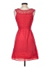 Max Studio 100% Cotton Solid Red Cocktail Dress Size S - photo 2